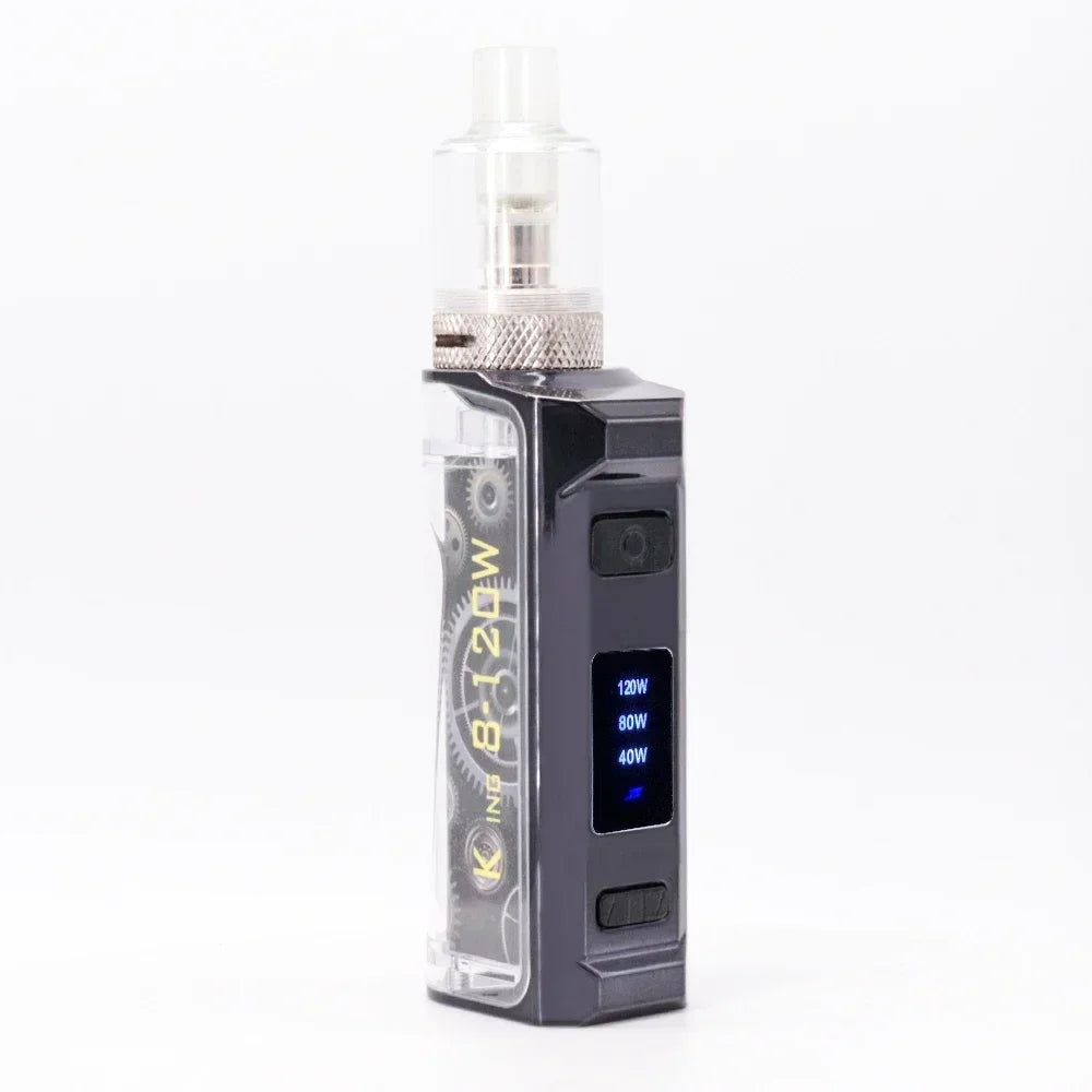 Sigarette elettroniche Vape Pen Smoke 120W Box Mod Kit 1800mah 2.5ml Atomizzatore Schermo OLED Sigaretta elettronica Vaporizzatore Vaper Shisha Ecig