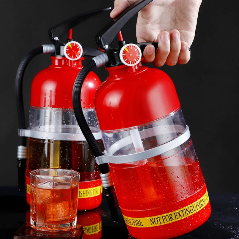 1.5L Distributore di bevande per vino Estintore Versatore Distributore di birra per feste Bevande Vino Spiriti Birra per accessorio bar per feste