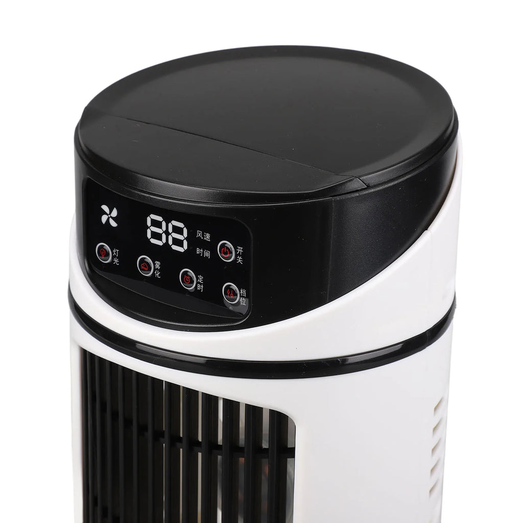 Balsamo portatile Mini condizionatore portatile Ventola di raffreddamento multifunzione mobile Ventola di raffreddamento ad acqua per ufficio domestico