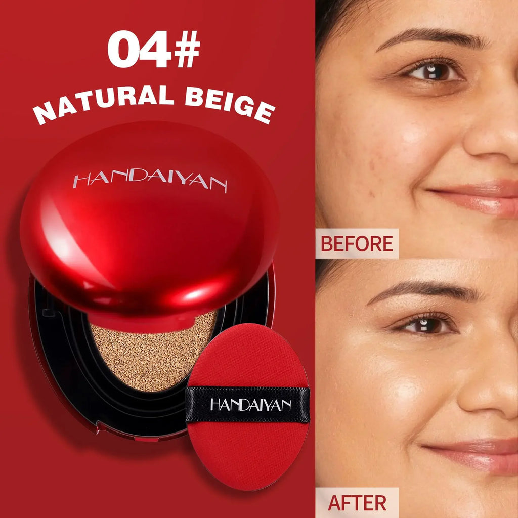 BB Cream Air Cushion Full Coverage Waterproof Long-lasting Brighten Foundation CC Cream Women Base Makeup Face Korean Cosmetics