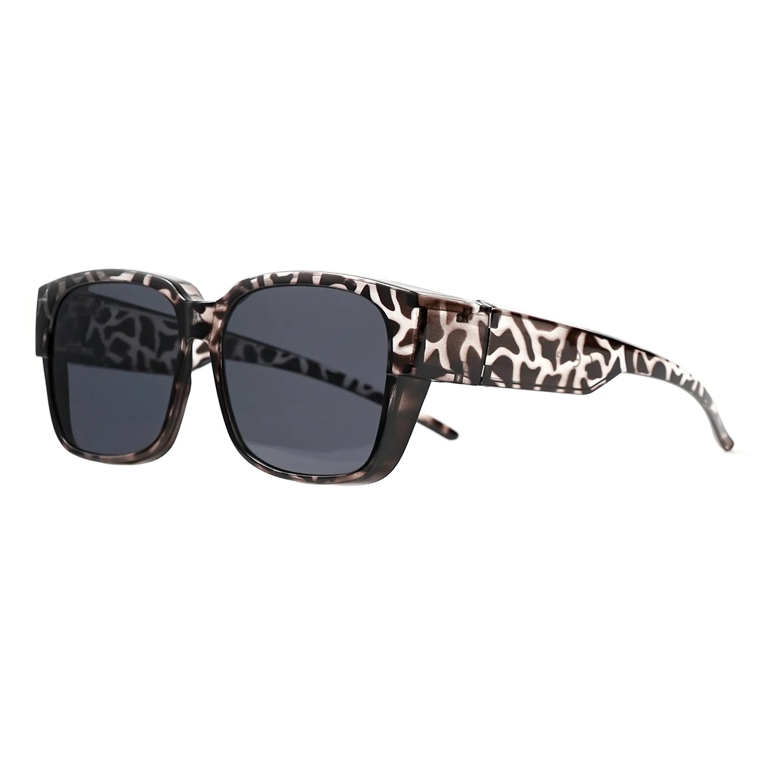 Occhiali da sole unisex quadrati oversize alla moda per abbigliamento casual, perfetti per servizi fotografici, regalo ideale