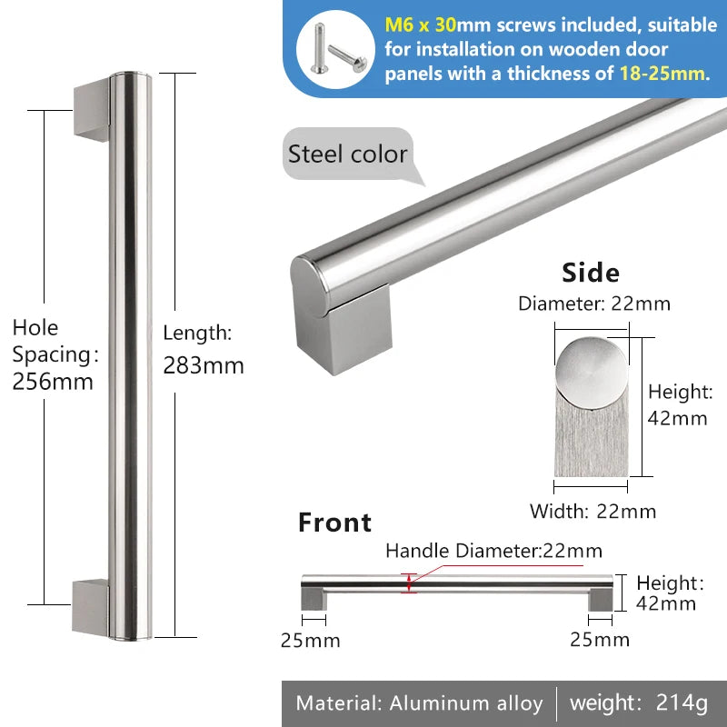 Cabinet door oven dishwasher extended handles refrigerator kitchen drawer pulls disinfection cabinet pull-out basket rod handle