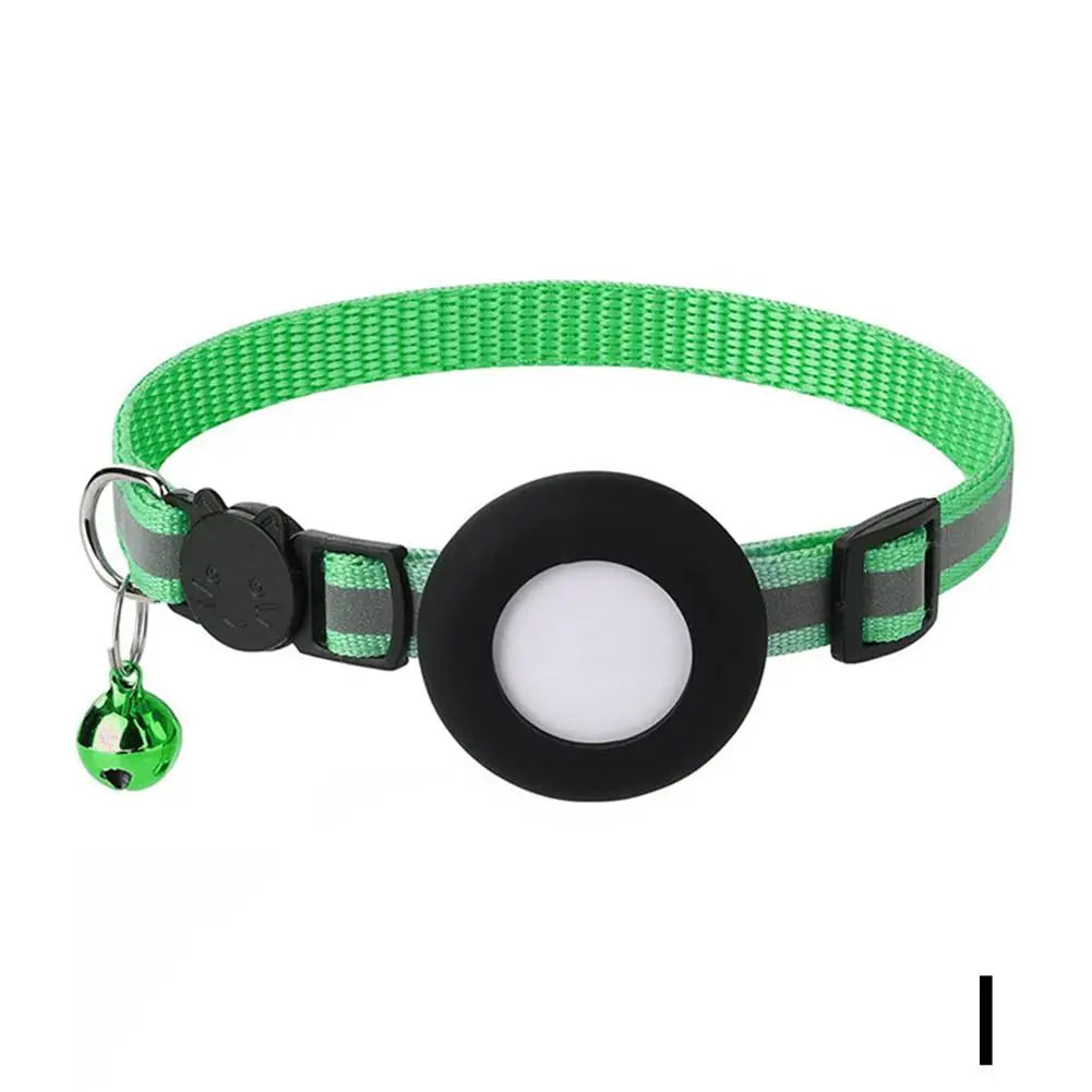 Air Tag Case Collar for Cats with Protective Case Tracker Anti Lost Positioning Reflective Dog Collars Pet Accessories
