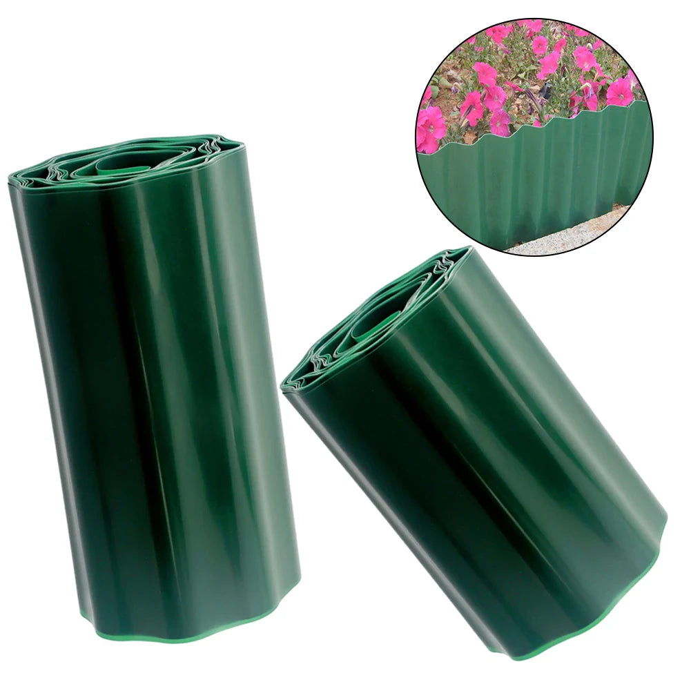 30/40 centimetri Giardino Erba Prato Bordo Bordo Recinzione Percorso FAI DA TE Flessibile Prato Recinzione Paesaggio Esterno Decorazione del Giardino di Plastica arredamento del giardino
