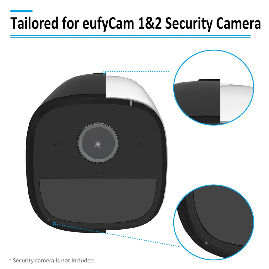 Silicone Protective Covers for eufyCam 2 Anti-Scratch Camera Protective Cover Security Camera Protection Accessories for Eufy-2