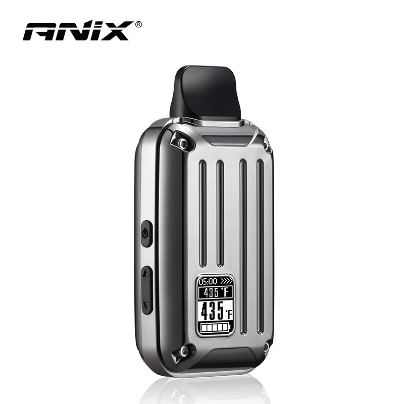 100% Genuino ANIX Urano Erba Secca Vaporizzatore E Sigarette 2200mAh Batteria A Base di Erbe Vape A Base di Erbe Vaporizzatore Penna Starter Kit Ecig Vaper