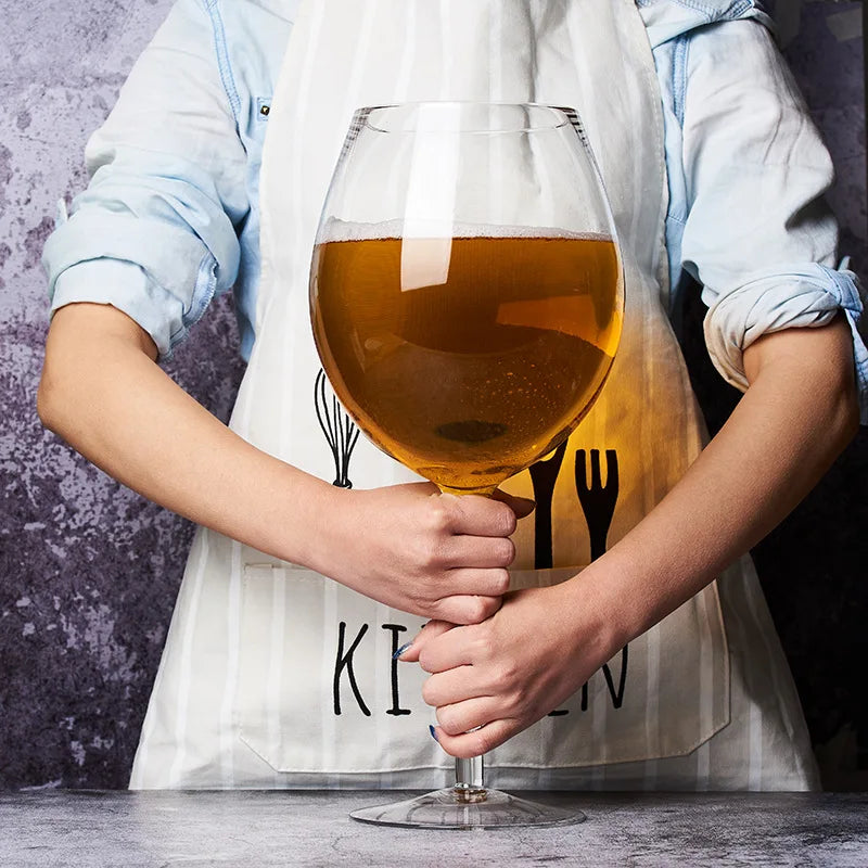 Parodia creativa di bicchieri da birra grandi da 3200 ml di bicchieri da vino di grande capacità Bicchieri alti giganti