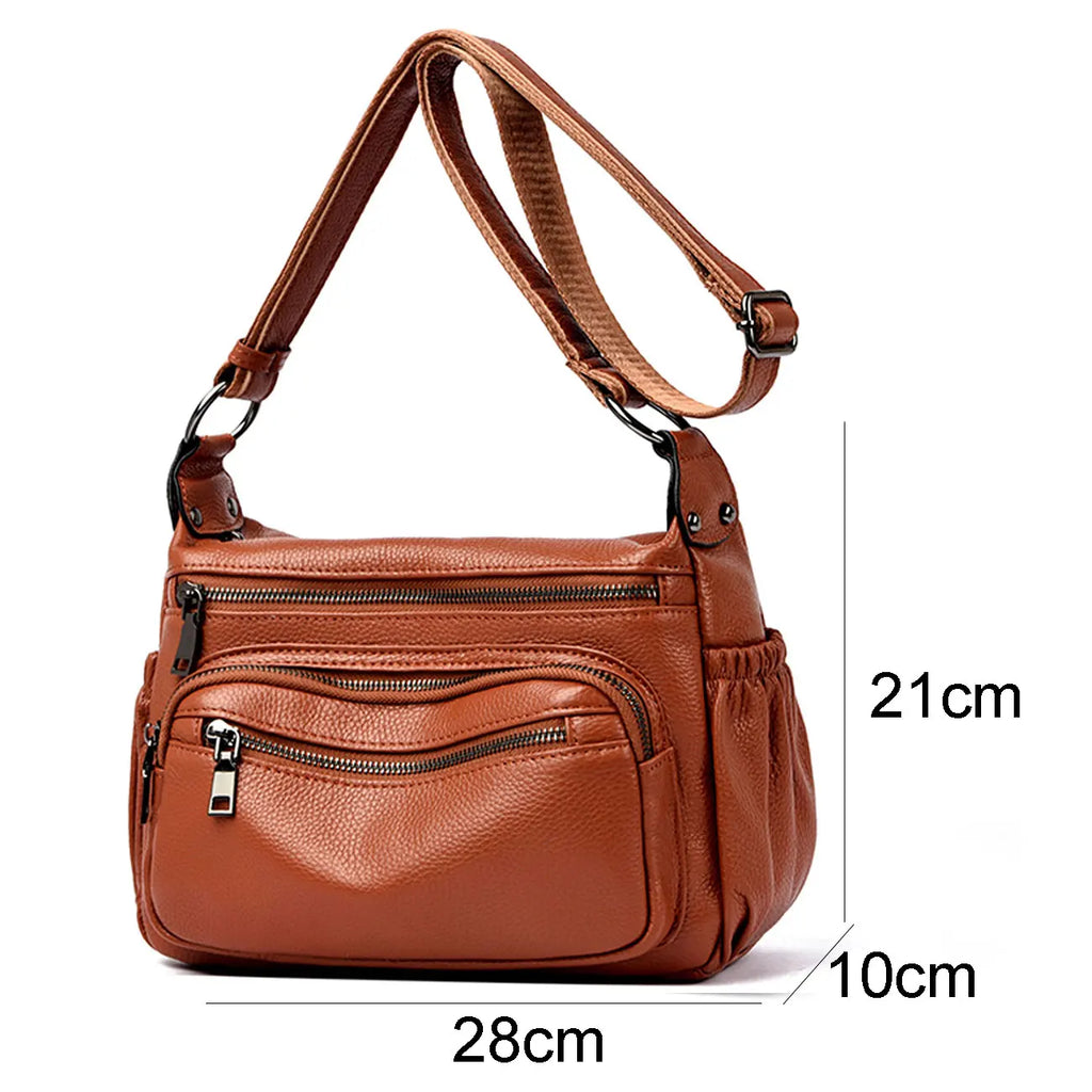 Borsa Donna Luxury in Vera Pelle Minimalista – Tracolla Strutturata