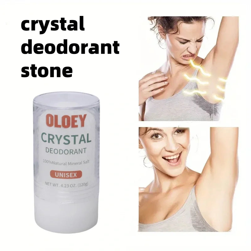 120g Alum For Shave Shaver Body Odor Remover Antiperspirant Stick Alum Stick Deodorant Alum Crystal Deodorant Remove Underarm