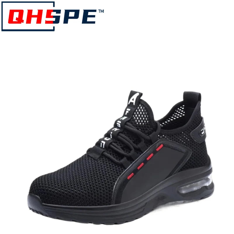 Sneakers da lavoro scarpe con punta in acciaio scarpe antinfortunistiche da uomo scarpe da lavoro antiforatura stivali moda indistruttibile calzature sicurezza