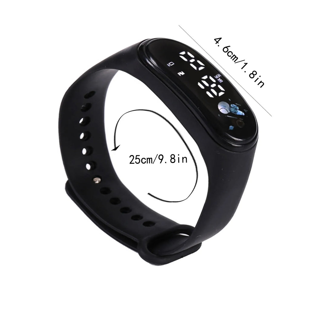 Kawaii Smart Watch per bambini Moda Outdoor Sport impermeabili Orologi per bambini Ragazzo Ragazze Orologi digitali Silicone montre enfant