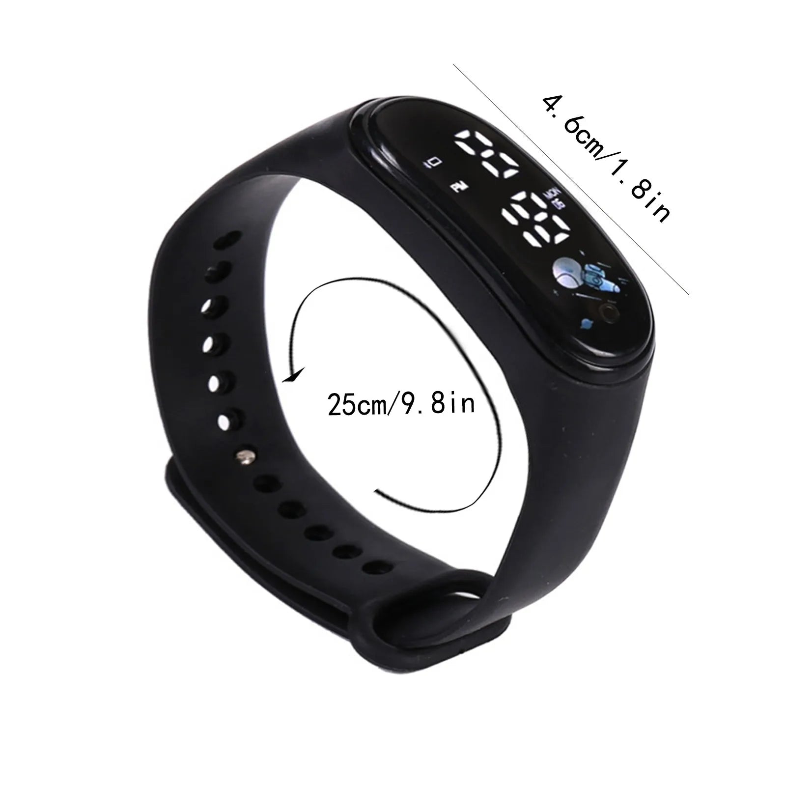 Kawaii Smart Watch per bambini Moda Outdoor Sport impermeabili Orologi per bambini Ragazzo Ragazze Orologi digitali Silicone montre enfant