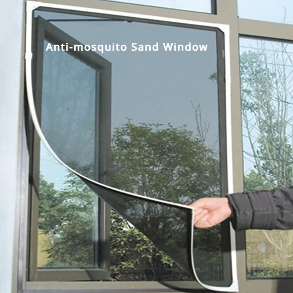 Zanzariera fai-da-te per finestra del letto Tessili per la casa The Mesh Tende autoadesive per interni anti-insetti e mosche da giardino