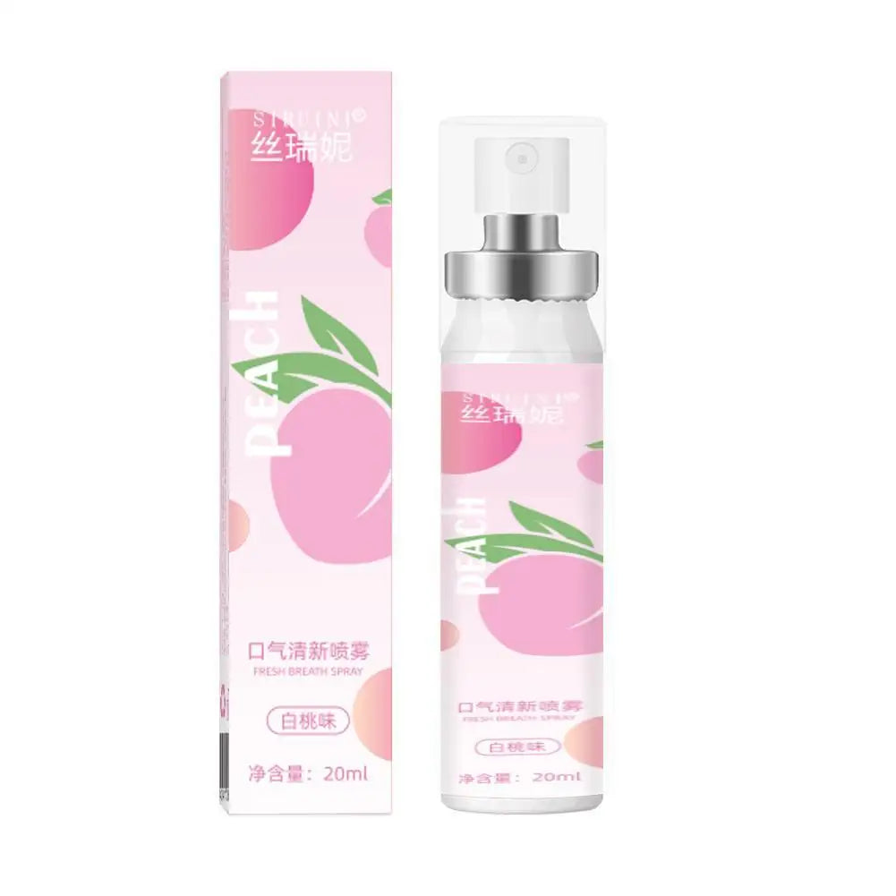 20ml Long-Lasting Breath Freshener Spray Fruity Flavor Mint High-Energy Mint Ingredients Oral Care Products Breath Freshener
