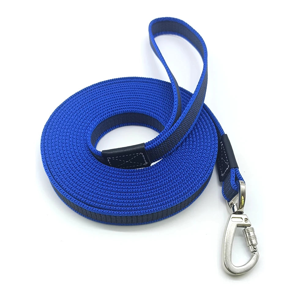 Big Dog Long Leash 10M 5M 3M 2M Non-Silp Anti Escape Training Traction Rope 3 2 Meters Medium Large Pet Durable Nylon Leashes