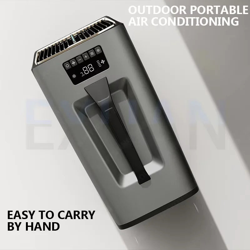 Condizionatore d'aria portatile, climatizzatore mobile per camper, tenda, camion, parcheggio, esterni, auto, campeggio, 220V R290/R134a 5200Btu