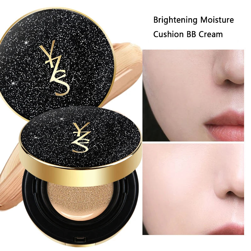 Correttore idratante a 3 colori, cuscino d'aria, crema BB, crema isolante idratante leggera, fondotinta liquido, trucco con impostazione naturale