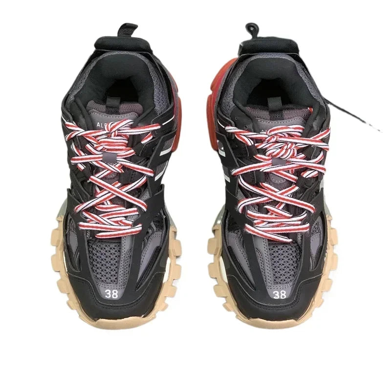 Scarpe Casual da Uomo in Pelle di Vitello di Alta Qualità, Design di Lusso con Borchie, Versatili e alla Moda, con Lacci e Suola Piatta