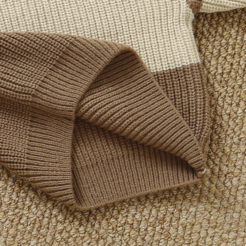 Neonati maschi Maglioni Vestiti Autunno Inverno Lavorato a maglia Infantile Pullover unisex Girocollo Maniche lunghe Maglieria per bambini Top 1-3 anni