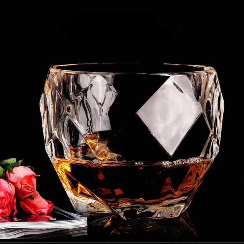 Bicchiere da whisky in cristallo per la casa, bar, birra, acqua e feste, hotel, bicchieri da matrimonio, bicchieri regalo