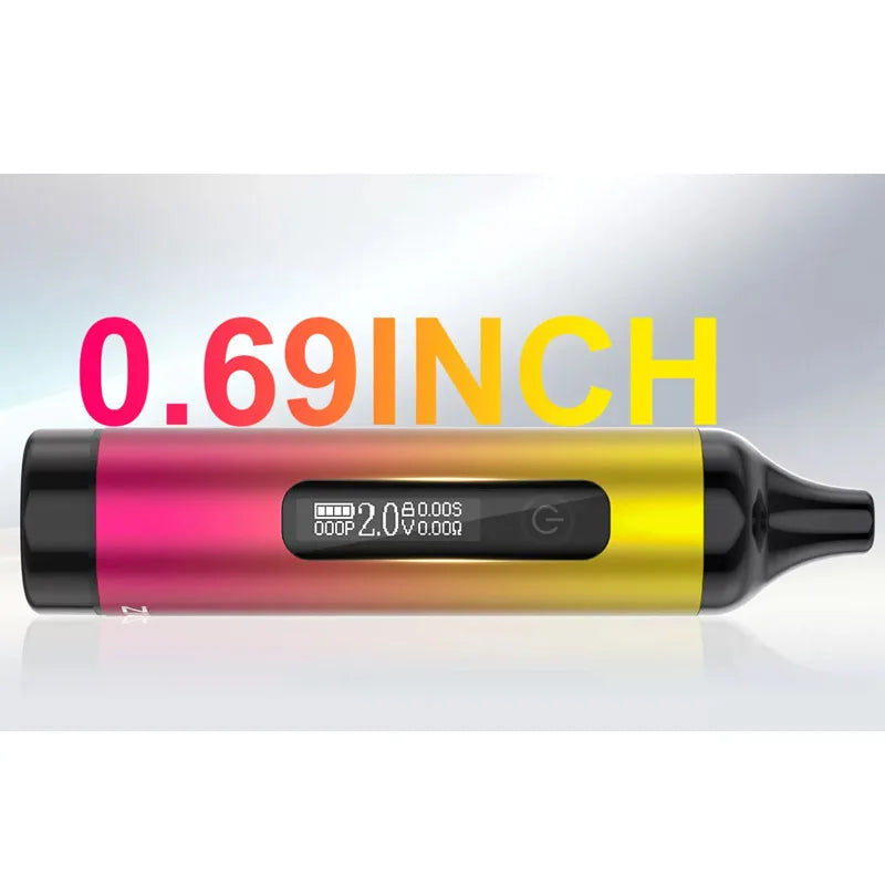 Kit originale Yocan Ziva Pro Vape Vaporizzatore 650mAh Batteria 510 Filettatura Schermo OLED 1.8V-4.2V Vape Pen Sigaretta elettronica Mod