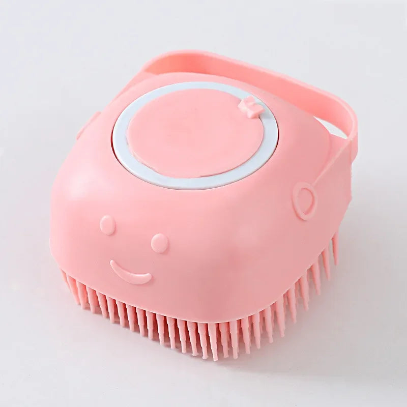 Accessori per Animali Domestici: Spazzola Massaggiante per Shampoo Cani e Gatti, Pettine Massaggiante per Cuccioli, Spazzola Morbida per la Toelettatura e il Bagno