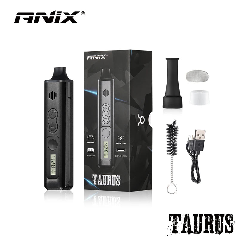 Pathfinder V2 Kit di sigarette elettroniche vaporizzatore per erbe secche TAURUS Vape Pen 2200mah Schermo LCD Controllo della temperatura Tabacco alle erbe