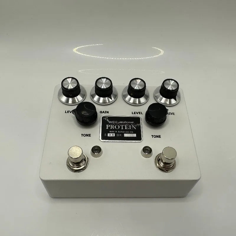 LY-ROCK BR0WNE PROTEIN Pedale distorsione overdrive per chitarra elettrica, clone originale