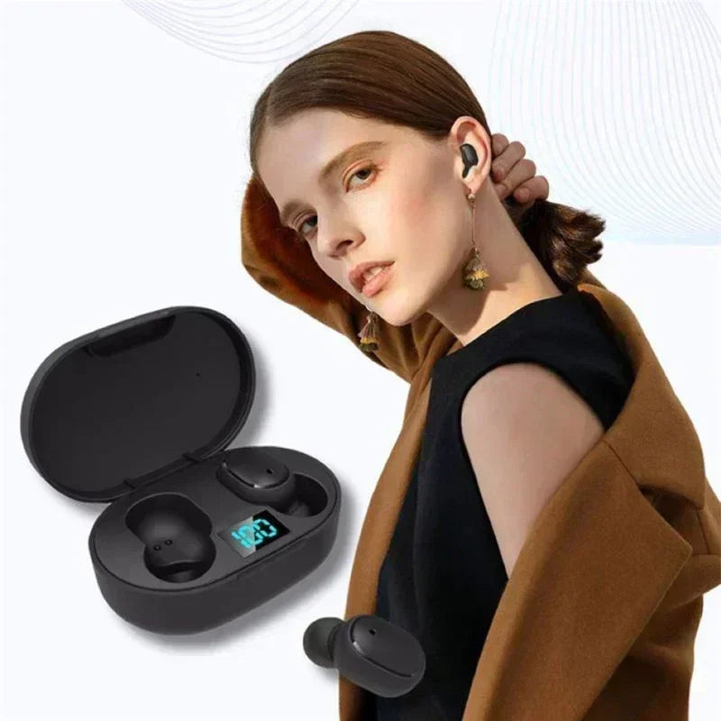 Auricolari Bluetooth wireless E6S Auricolare Bluetooth TWS Auricolari wireless Auricolari con cancellazione del rumore con cuffie con microfono