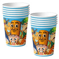 Brainrot Forniture per feste di compleanno Italian Tung Tung Sahur Tema Decorazione per feste di compleanno Piatto Tovagliolo Stoviglie Celebrazione dei bambini
