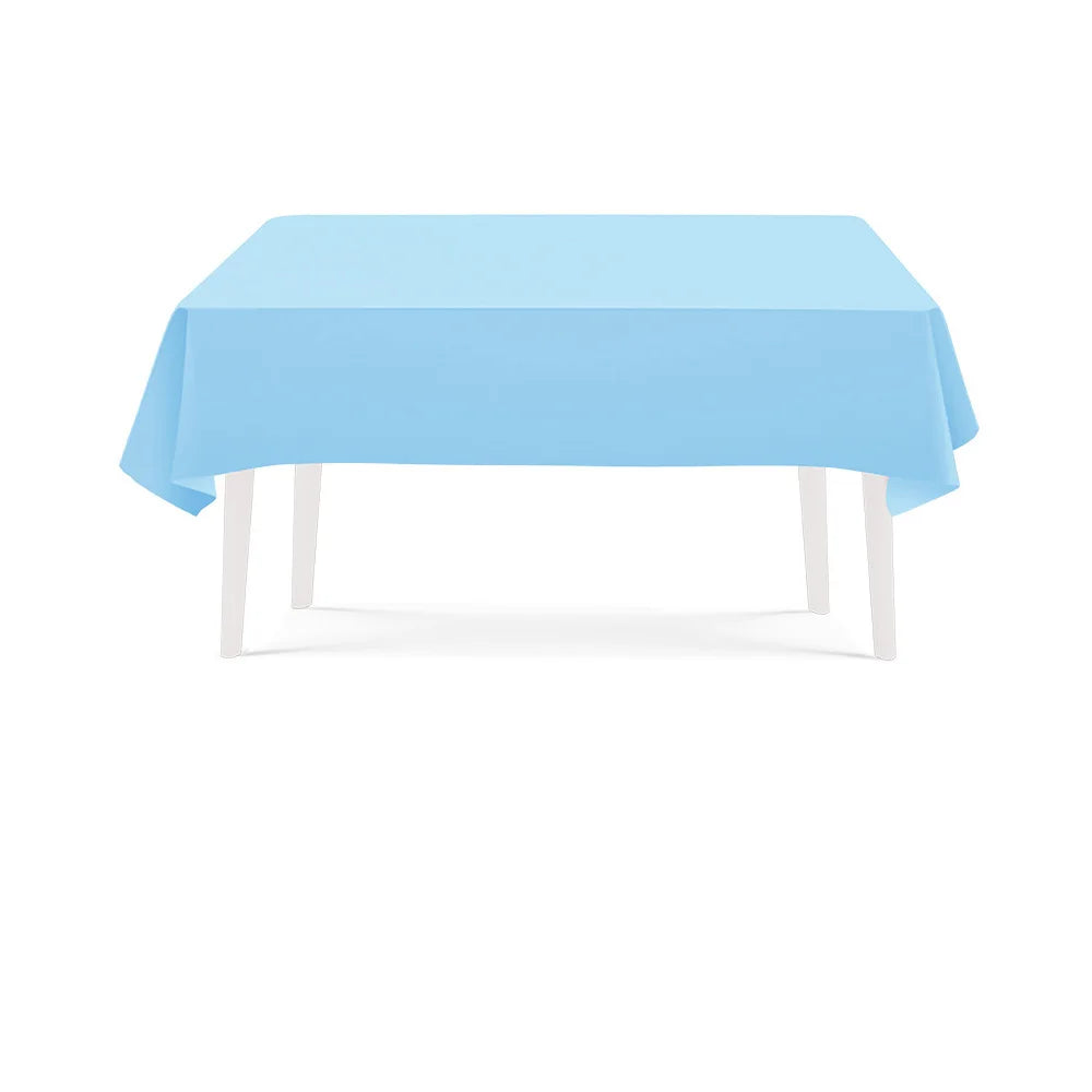 Piatti per feste usa e getta a forma di petalo viola chiaro blu da 7/9 pollici Ragazze Rosa Decorazione di compleanno per matrimoni Forniture per feste per baby shower