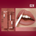 6 Colors of Long-Lasting Velvet Liquid Lipstick with Matte Texture Waterproof Non-Stick Cup Professional Lip Makeup Products
