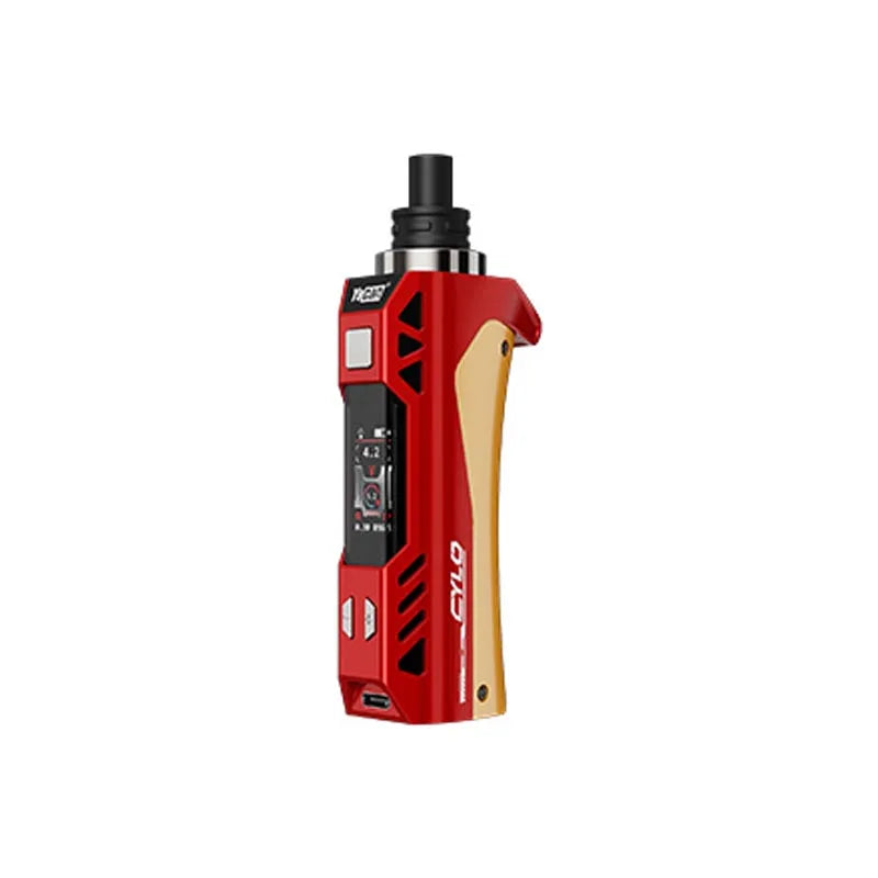 Nuovo Arrivla Portable Yocan Cylo Wax vaporizzatore Kit 1300mah batteria TFT Screen C4-DE Plus Ceramic Heating Coil E-sigarette Vape