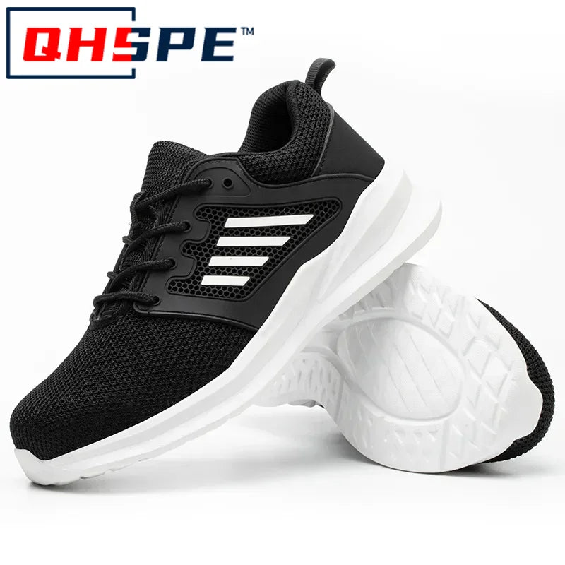Sneakers da lavoro scarpe con punta in acciaio scarpe antinfortunistiche da uomo scarpe da lavoro antiforatura stivali moda indistruttibile calzature sicurezza
