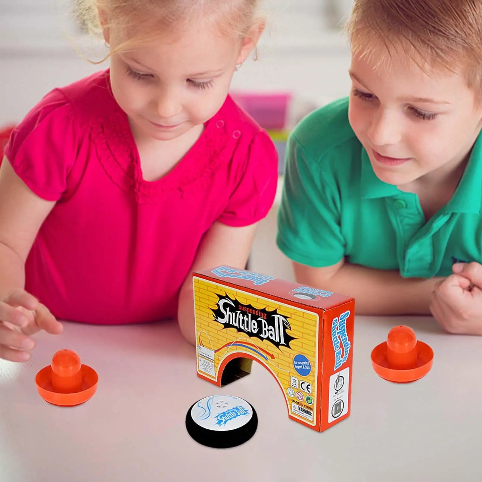 Gioco da tavolo di hockey per bambini, Air Hockey, Gioco da tavolo con disco, Gioco d'azione da tavolo, Dischi per Air Hockey, Regalo per bambini e adulti