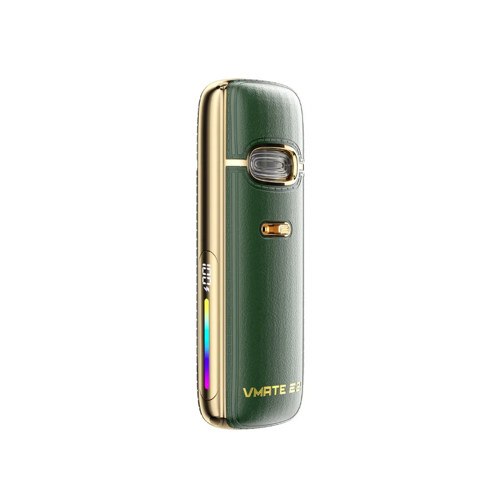 Kit pod ufficiale VOOPOO Vmate E2 MTL Vaping 30W Barra luminosa dinamica Sigaretta elettronica Vape con vaporizzatore a batteria da 1500 mAh