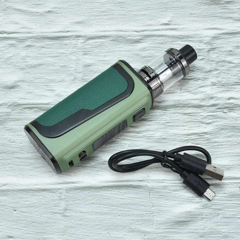 WOLFCOOLVAPE Sigaretta Elettronica 120W Box Mod Vaporizzatore Kit Box Mod con Schermo OLED Vaporizzatore 18000mAh Serbatoio Vape da 2.0ml