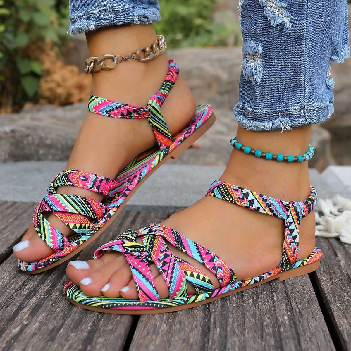Sandali da donna Moda antiscivolo Scarpe da spiaggia leggere di grandi dimensioni per le donne 2025 Estate Comodi sandali open toe Zapatos De Mujer