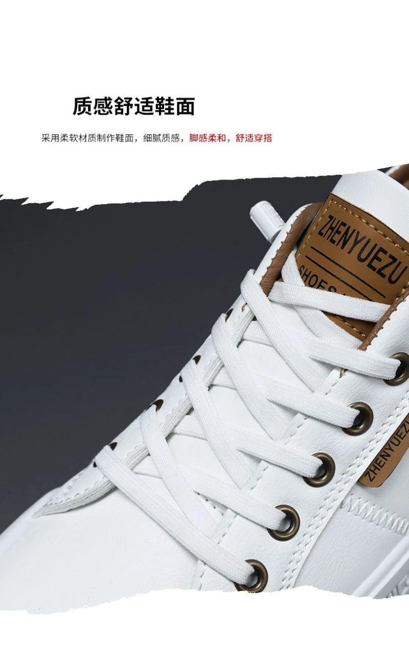 Nuove Sneakers Casual da Uomo a Profilo Basso, Stile Coreano, Versatili, Comode, Leggere, con Suola Morbida e Piattaforma per l'Uso Quotidiano