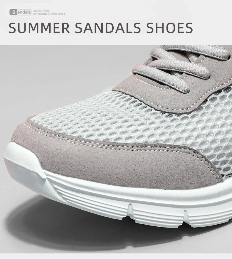 Sneakers da uomo scarpe da corsa estive in rete Sneakers leggere e traspiranti per uomo