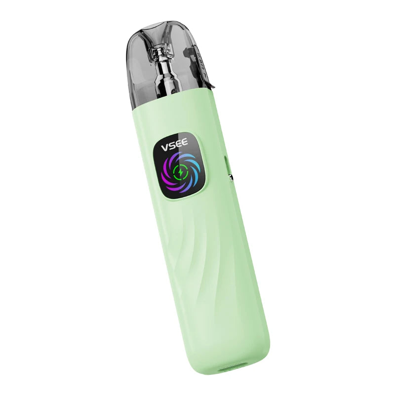 Originale Hellvape Vsee One Kit Vape Pen 2ml Sistema pod vuoto Riempimento superiore 1000mah 30W Schermo dinamico 0.8ohm Bobina a rete E-Cigaretta