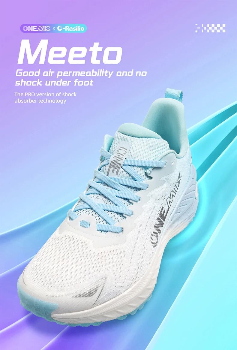 ONEMIX Scarpe da corsa casual Scarpe da jogging estive traspiranti Uomo Scarpe da ginnastica leggere da donna Scarpe sportive con cuscino maschile da esterno