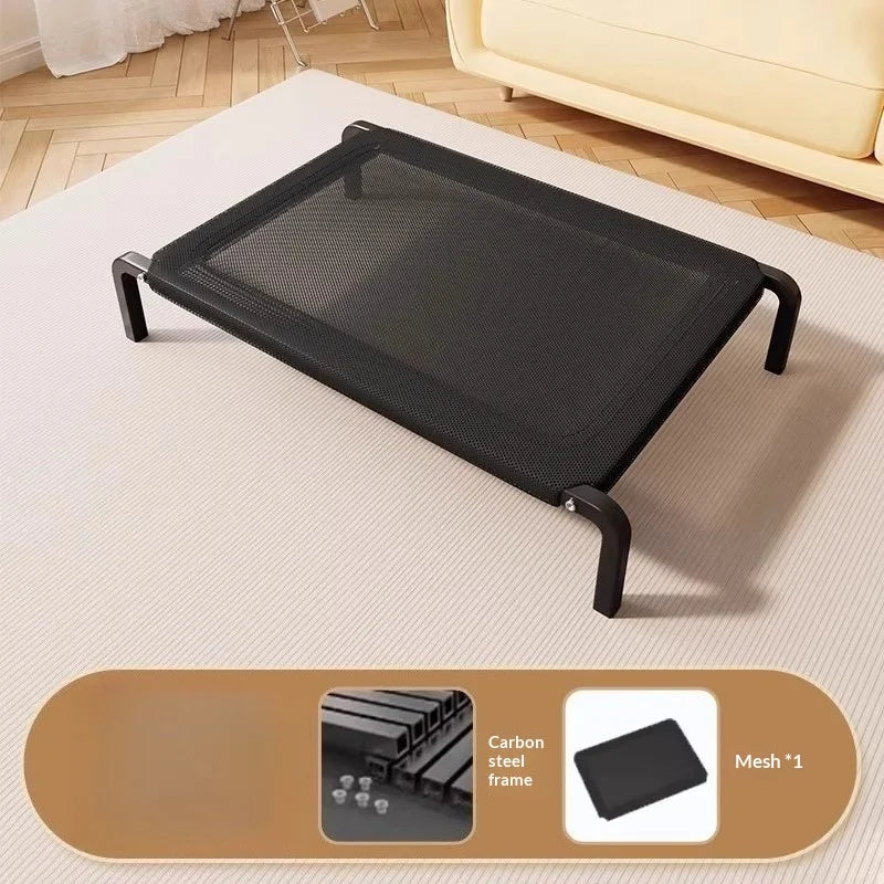 Cuccia Rialzata per Cani per Tutte le Stagioni, da Esterno e Interno, Impermeabile, Anti-Morso, Lettino Rialzato per Animali Domestici, per Cani Grandi e Piccoli, Accessori per Cani