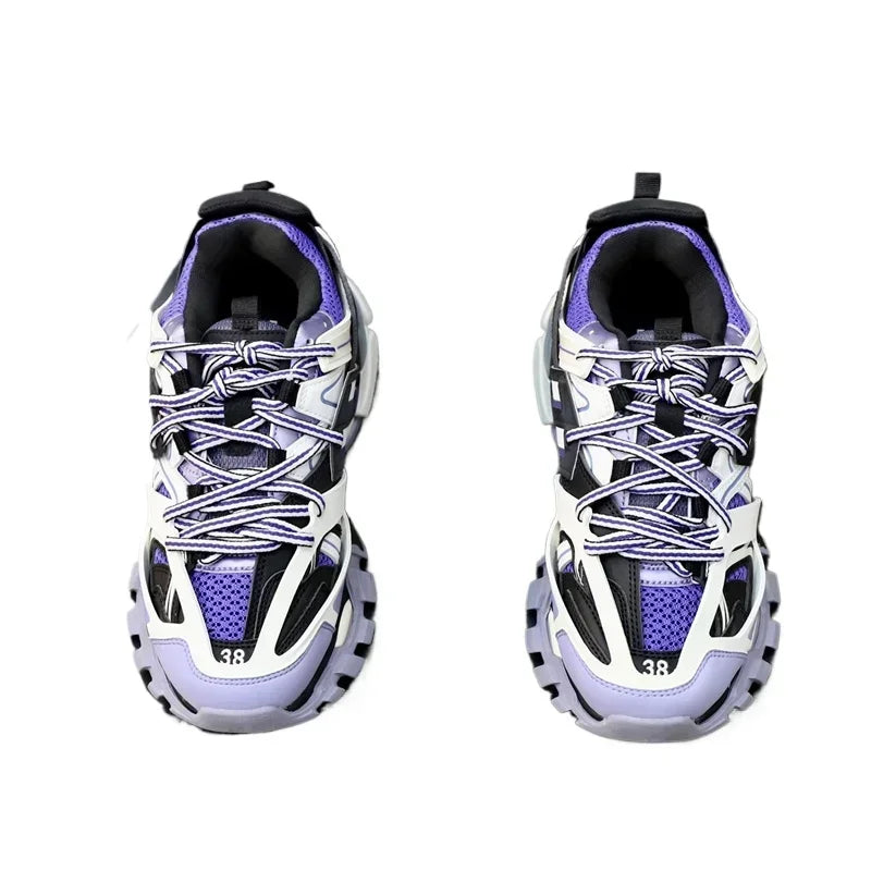 Scarpe Casual da Uomo in Pelle di Vitello di Alta Qualità, Design di Lusso con Borchie, Versatili e alla Moda, con Lacci e Suola Piatta