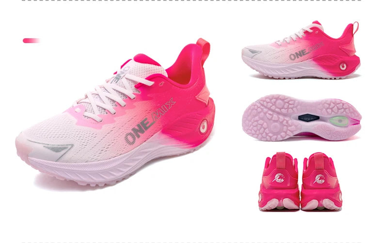ONEMIX Scarpe da corsa casual Scarpe da jogging estive traspiranti Uomo Scarpe da ginnastica leggere da donna Scarpe sportive con cuscino maschile da esterno