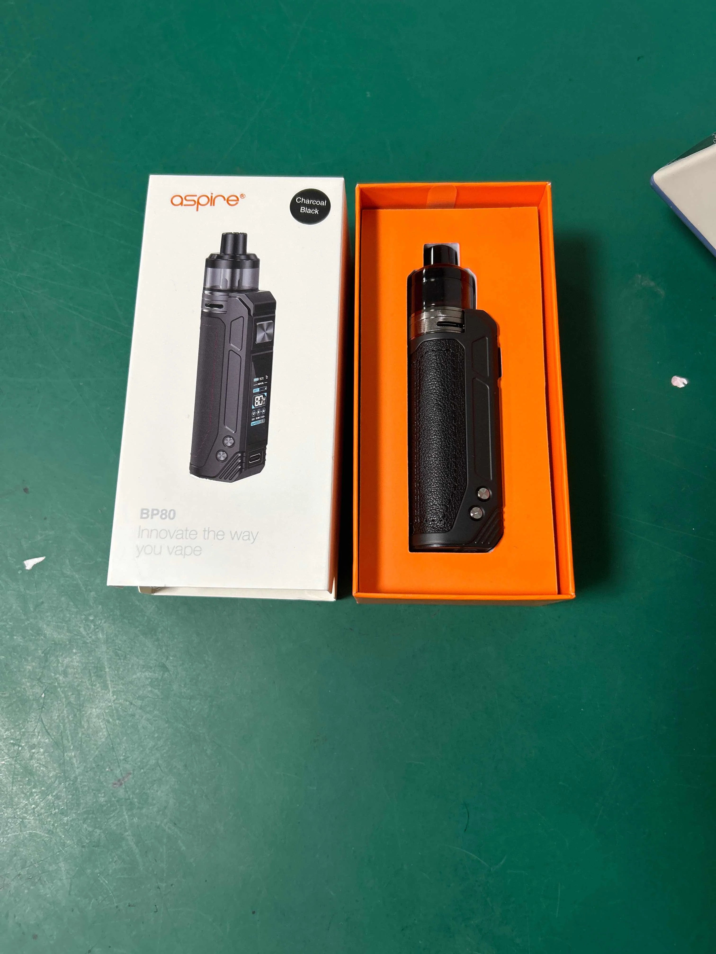 Aspire Vape BP80 Kit Pod Mod sistema di sigarette elettroniche Ecig batteria integrata 2500mAh potenza regolabile 80W Set di sigarette elettroniche