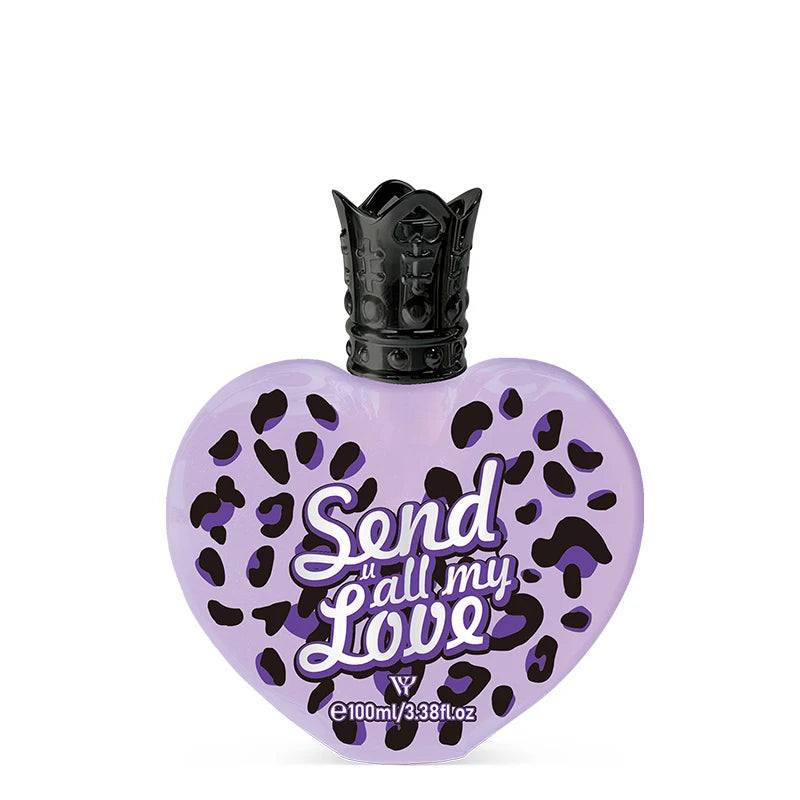 Creative Brand Unisex Heartshaped Perfume Fresh Natural Orange Berry Woody Rose Light Perfume Sweet Girlish Love Fragrance Spray
