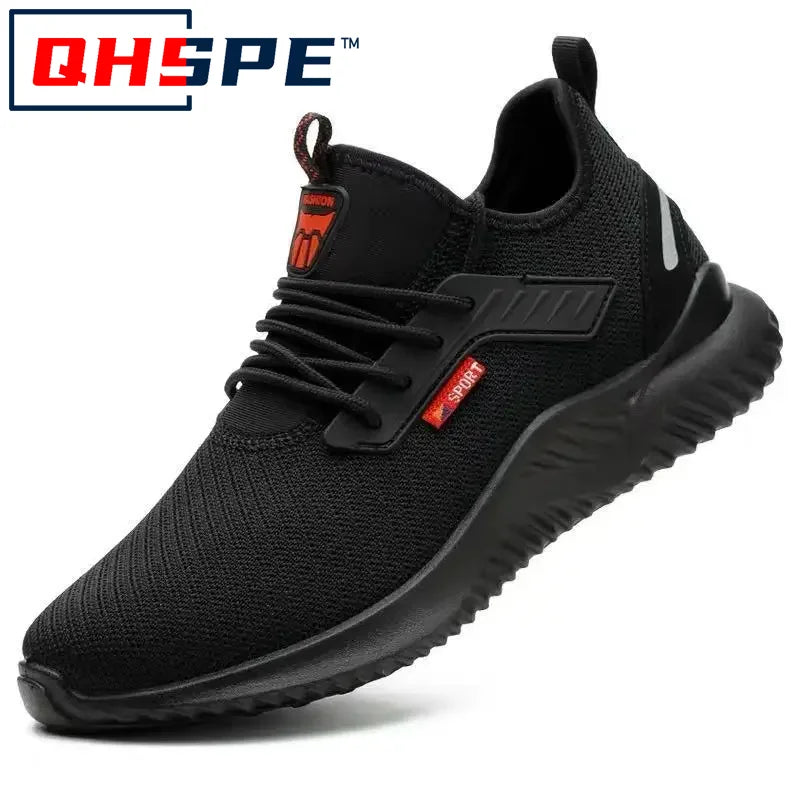 Sneakers da lavoro scarpe con punta in acciaio scarpe antinfortunistiche da uomo scarpe da lavoro antiforatura stivali moda indistruttibile calzature sicurezza