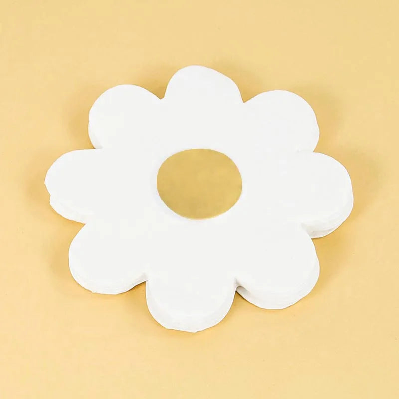 Daisy Flower Piatti da tavola usa e getta Cannucce Tovaglioli Banner Matrimonio Baby Shower Decorazione Forniture per feste di compleanno