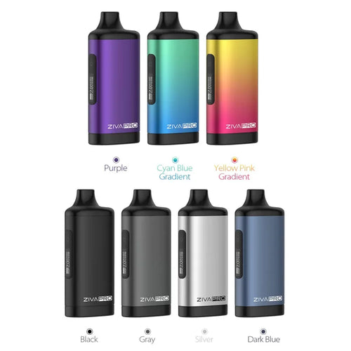 1-5pcs Yocan Ziva Pro Vape Mod 510 Batteria Per 510 Vape Cartuccia 650mAh Schermo OLED 1.8V-4.2V Vape Pen Sigaretta Elettronica